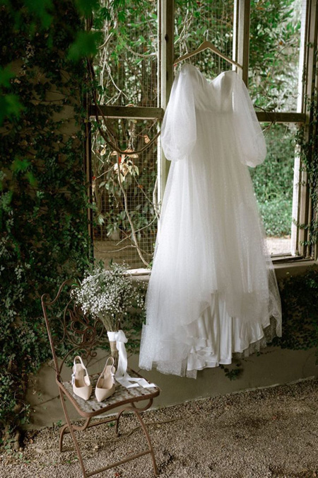 Romantic Tulle Wedding Dress