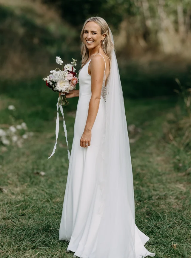 "We had the most amazing day, it was magic. I felt a million dollars in my gorgeous dress, I absolutely loved it. The only sad moment was having to take it off at the end of the day! 

Thank you again for making my wedding dress journey so memorable, I’ll treasure it always. 

Rachel 

Photographer: @ryanmccauleyphoto
Make Up: @megan.makeup_artist
Hair Stylist: @dededaph

#realbride #annaschimmel #realwedding #nzbridal