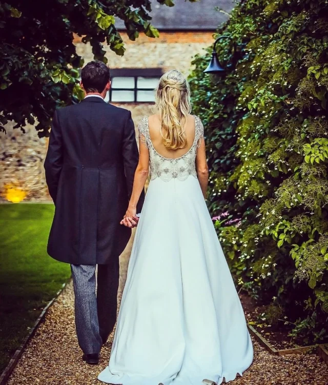 A beaded wedding dress for a celebration in England.

When Felicity came to see me, she was looking for a wedding dress she could take to the UK, where she would marry surrounded by her family.

While trying on gowns at our Auckland bridal boutique, she fell in love with a glamorous, vintage-inspired style. The hand-beaded bodice featured delicate cap sleeves and a low scoop back, with the intricate detailing balanced by a simple, flowing A-line skirt.

A beautiful combination of vintage sparkle and understated elegance - and doesn’t Felicity look lovely?

#BeadedWeddingDress #VintageInspiredWeddingDress #ALineWeddingDress #CapSleeveWeddingDress #RealBride #NZBride #NZWeddings